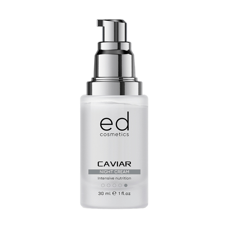 Нічний крем для обличчя Ed Cosmetics Caviar Night Cream з екстрактом ікри, 30 мл